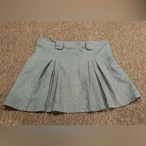 EUC Sz 20 Women’s French Toast pleated formal school uniform skirt grey bottom